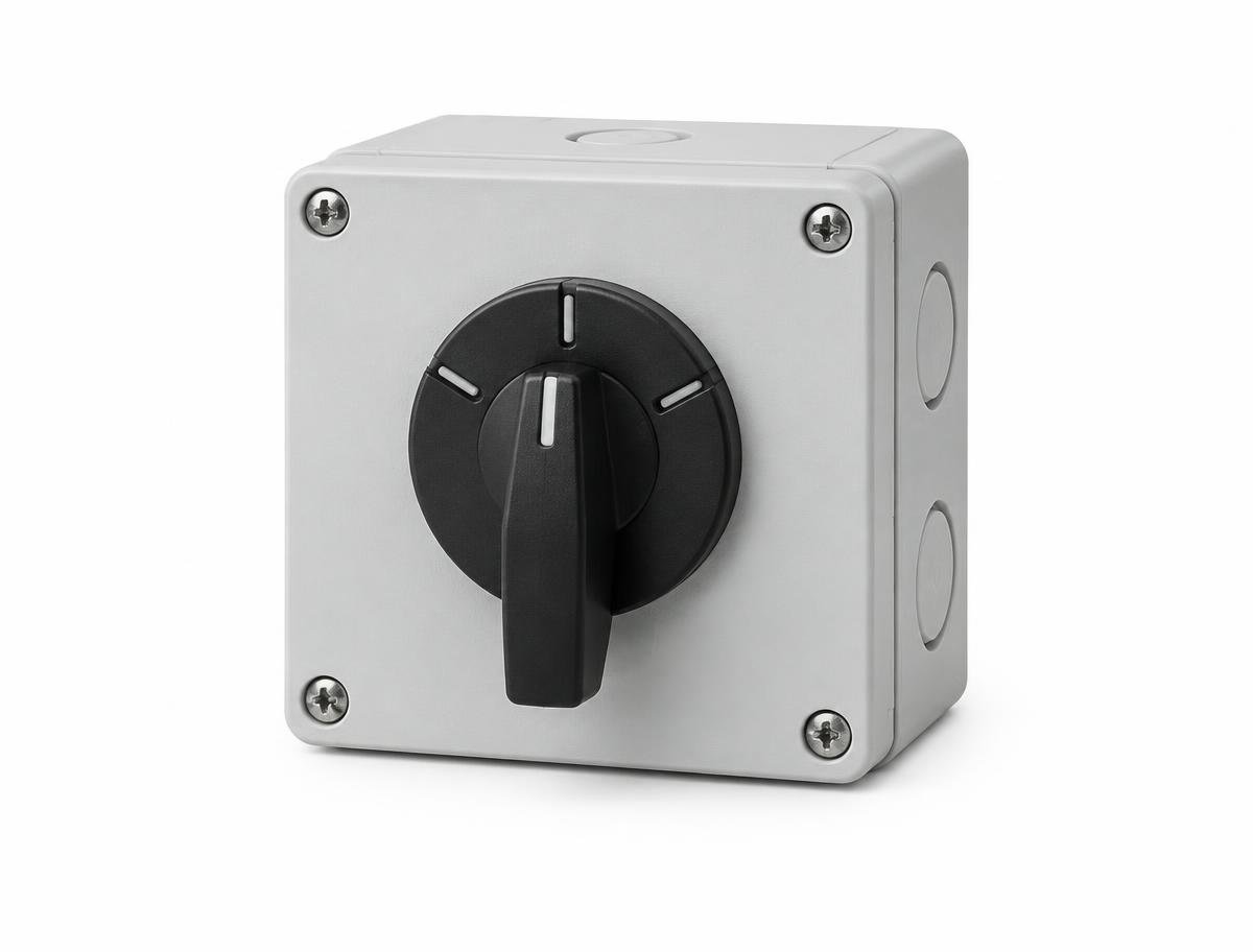 Changeover Switch — Changeover, Reverse-Forward & Rotary Switches supplied by Skyline