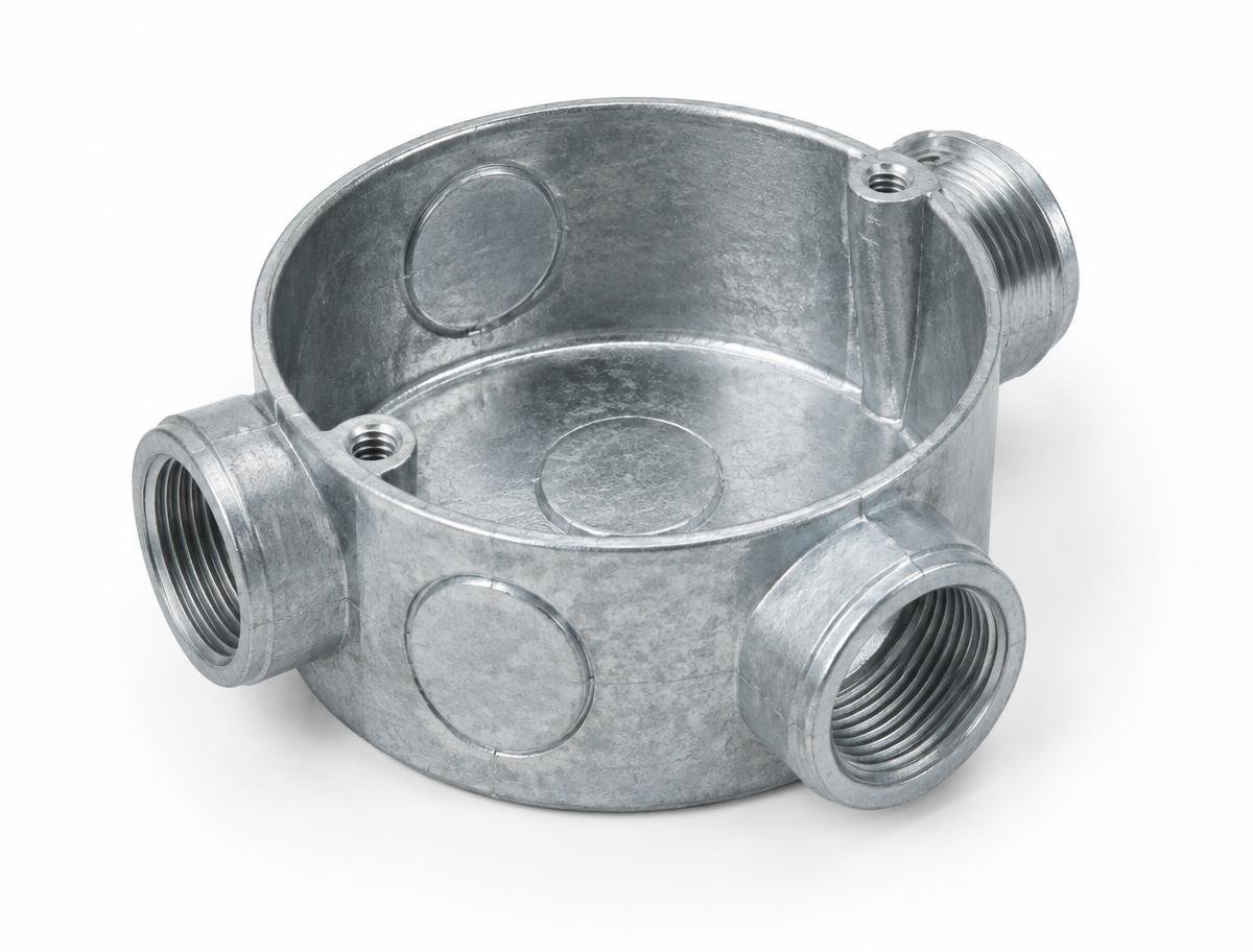 GI Circular Box — GI Conduit Fittings & Accessories supplied by Skyline