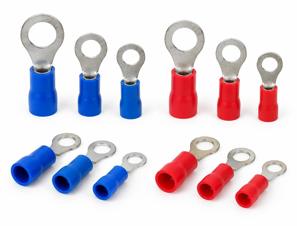 Insulated Cable Lugs — Ring Type — Cable Lugs & Ferrules supplied by Skyline