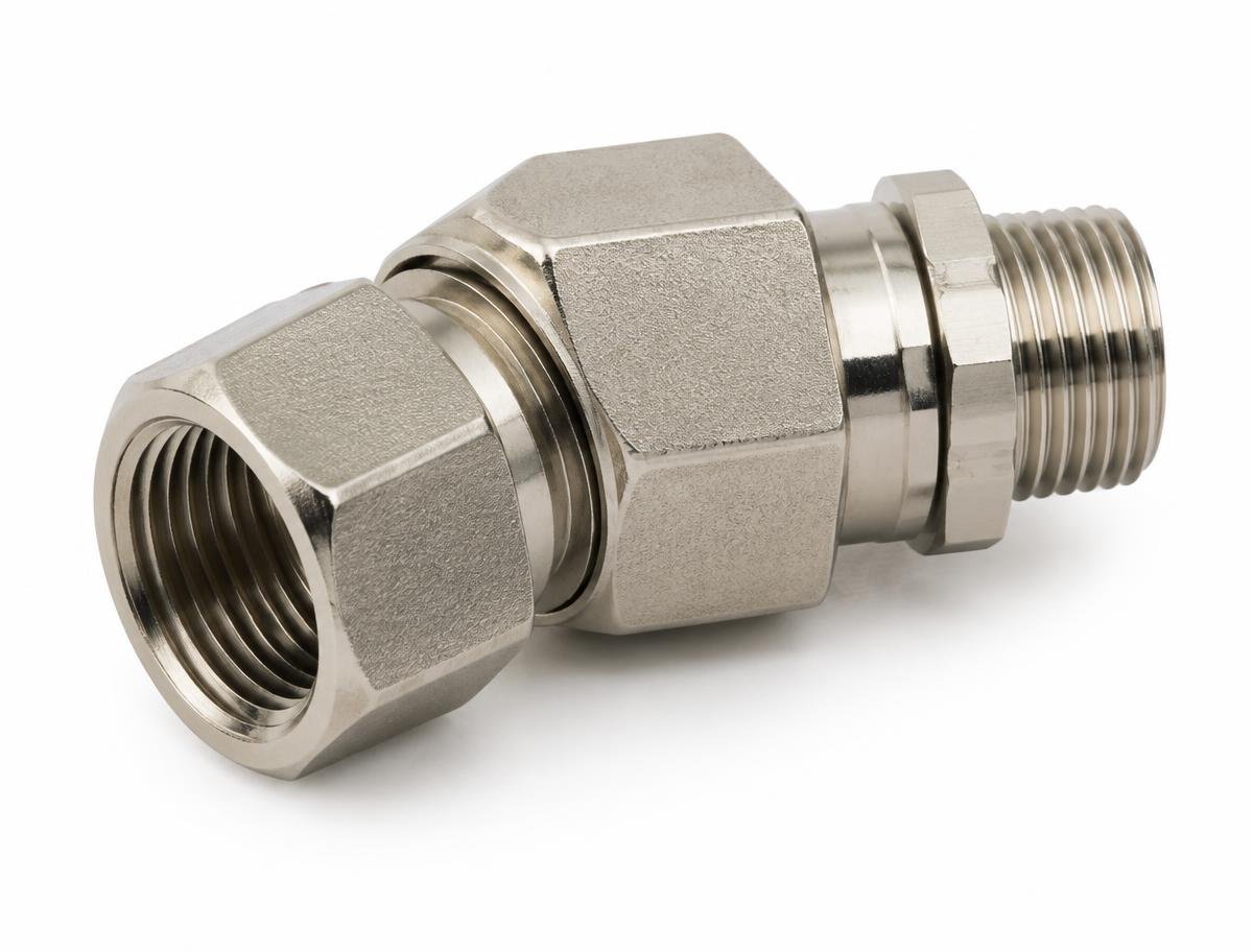 Mechanical Swivel Adaptor, Nickel — GI Conduit Fittings & Accessories supplied by Skyline